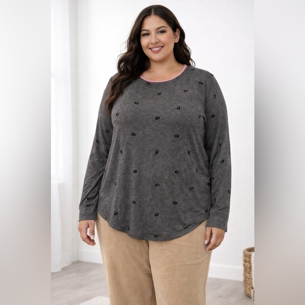 Jane And Delancey Long Sleeve Top Size 2X